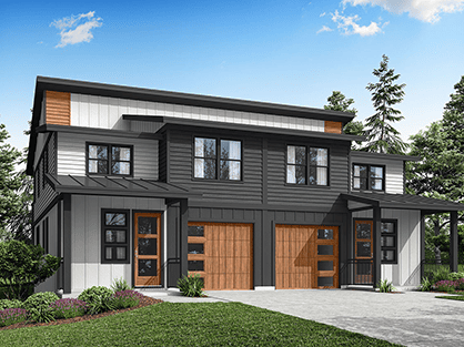 Modern Townhome with Garage